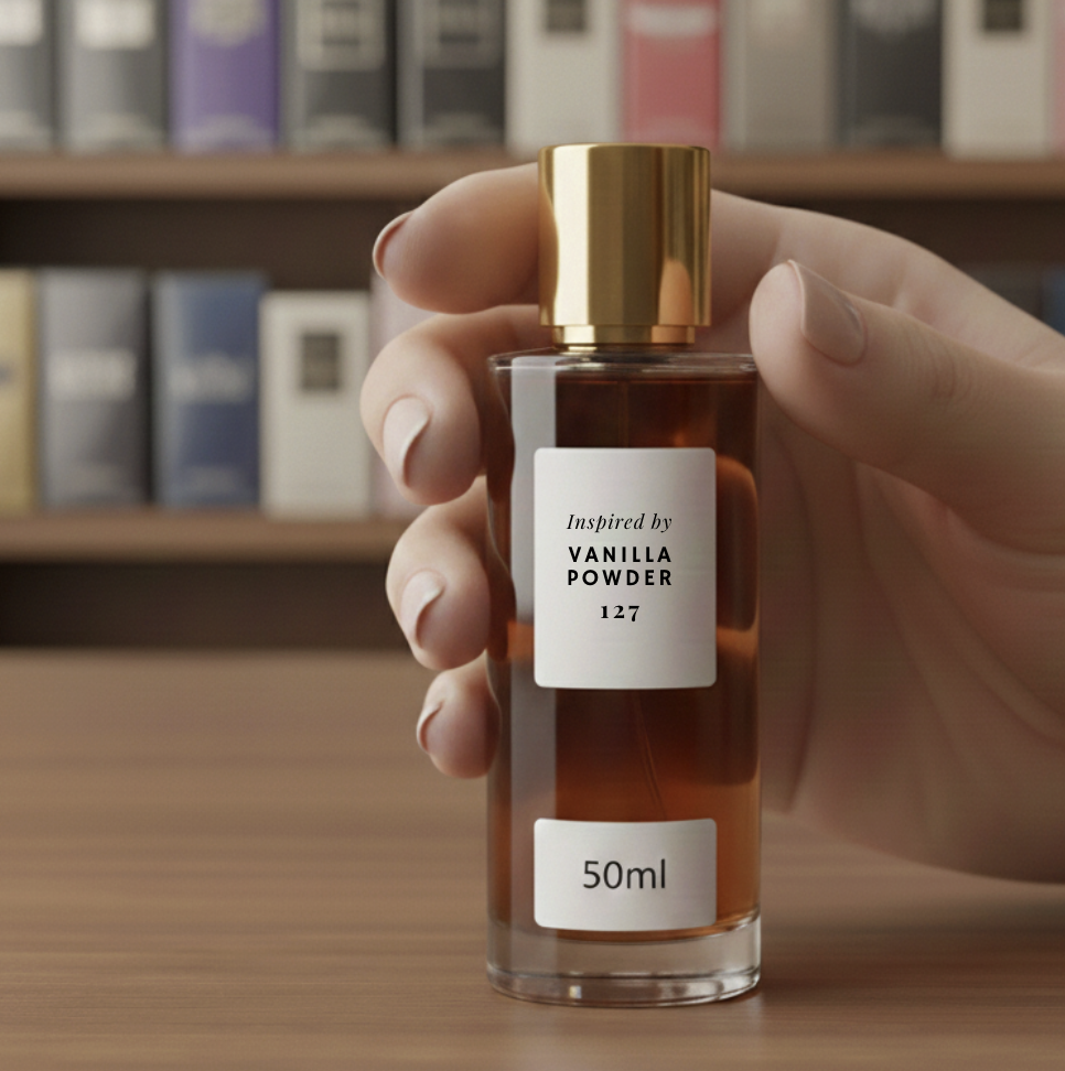 127 Parfum de poseta - Inspirat de Vanilla Powder Matiere premiere