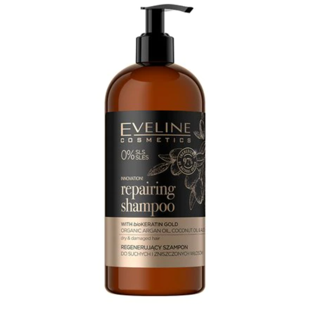 Sampon pentru par, Eveline Cosmetics, Organic Gold, 500 ml
