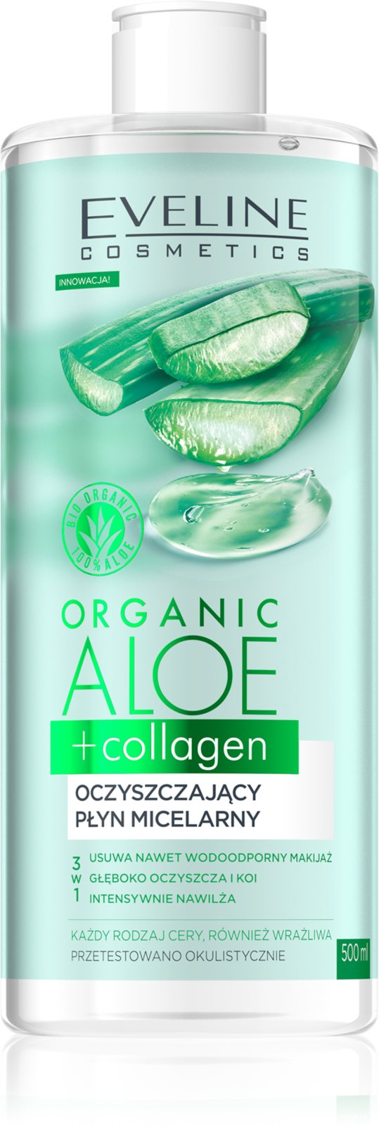 Agua micelar con aloe, Eveline