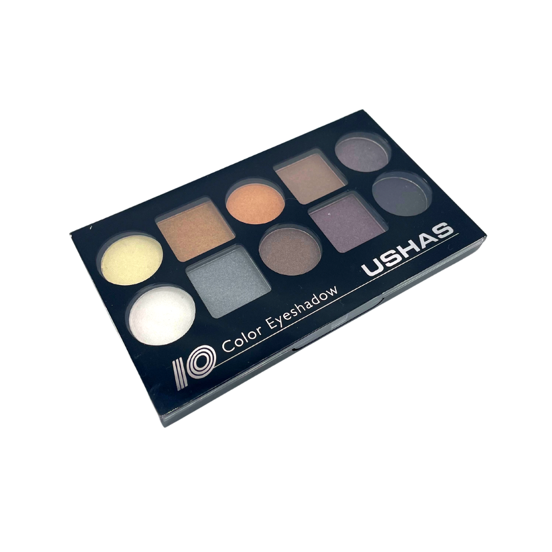 Paleta de sombras de ojos, 10 colores USHAS