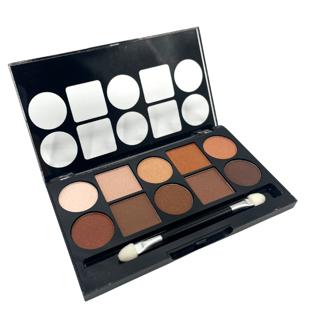 Paleta de sombras de ojos, 10 colores USHAS