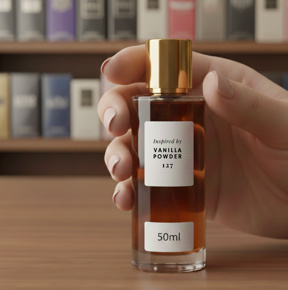127 Parfum de poseta - Inspirat de Vanilla Powder Matiere premiere
