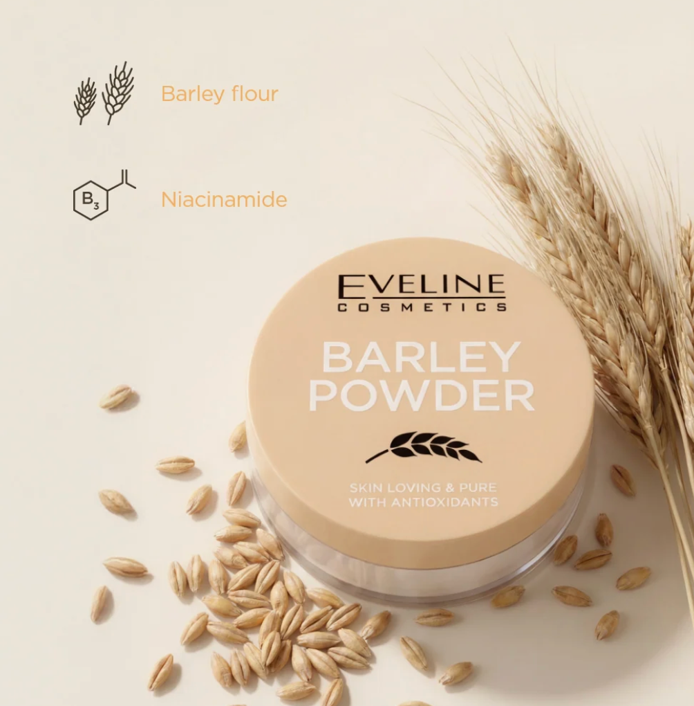 Pudra liberă cu făină de orz Barley powder Eveline