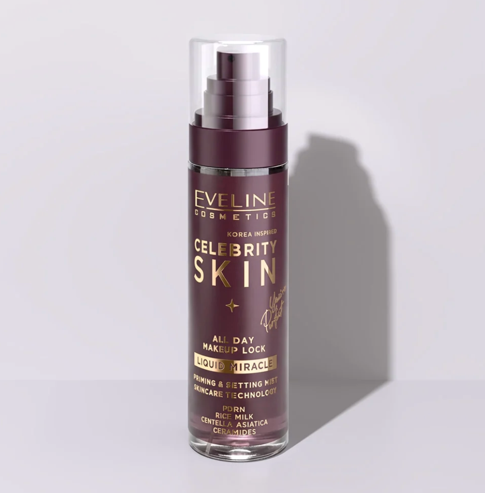 Spray multifuncțional de bază și fixare Liquid Miracle Celebrity Eveline