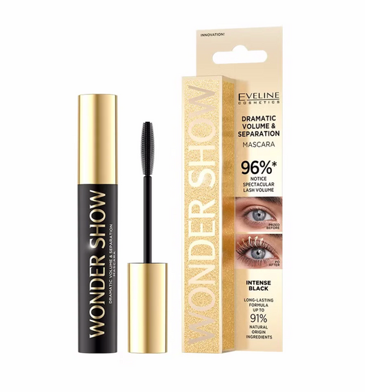 Mascara pentru volum dramatic și separare Wonder Show Eveline