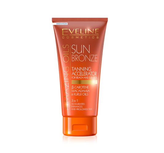 Accelerator de bronz, Eveline Cosmetics, Amazing Oils 3in1, 150 ml