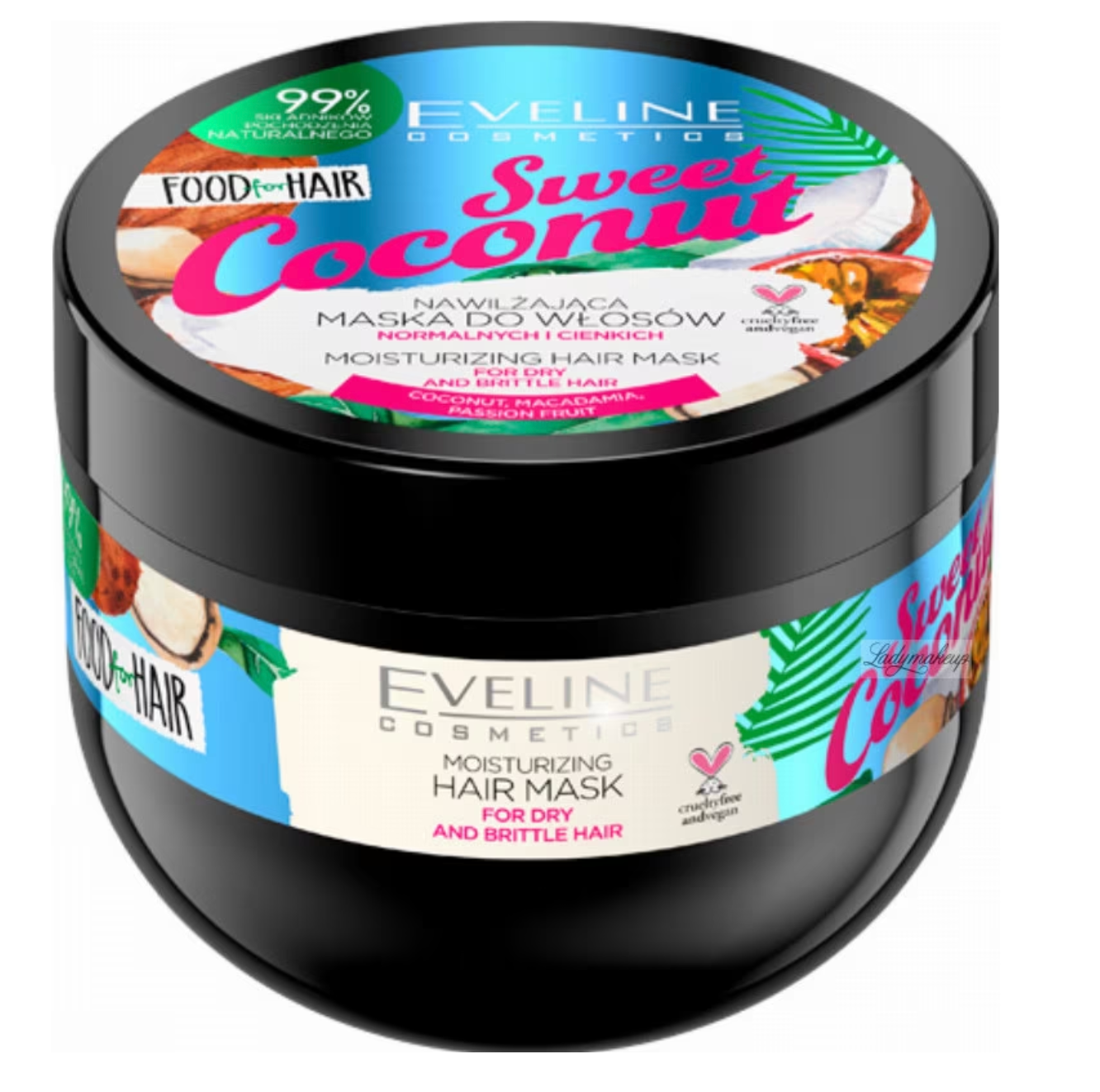Masca de par, Eveline Cosmetics, Food for Hair,500ml