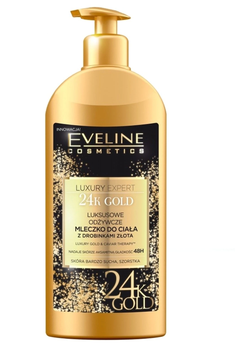 Lotiune de corp, Eveline Cosmetics, Luxury Expert 24K Gold,350ml