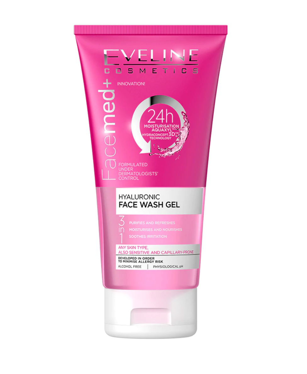 Gel pentru spalarea fetei Eveline, Facemed 150 ml