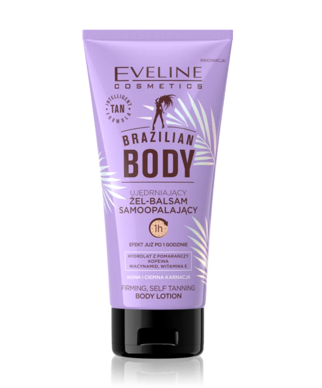 Gel autobronzant cu efect de întărire, Eveline Cosmetics Brazilian Body