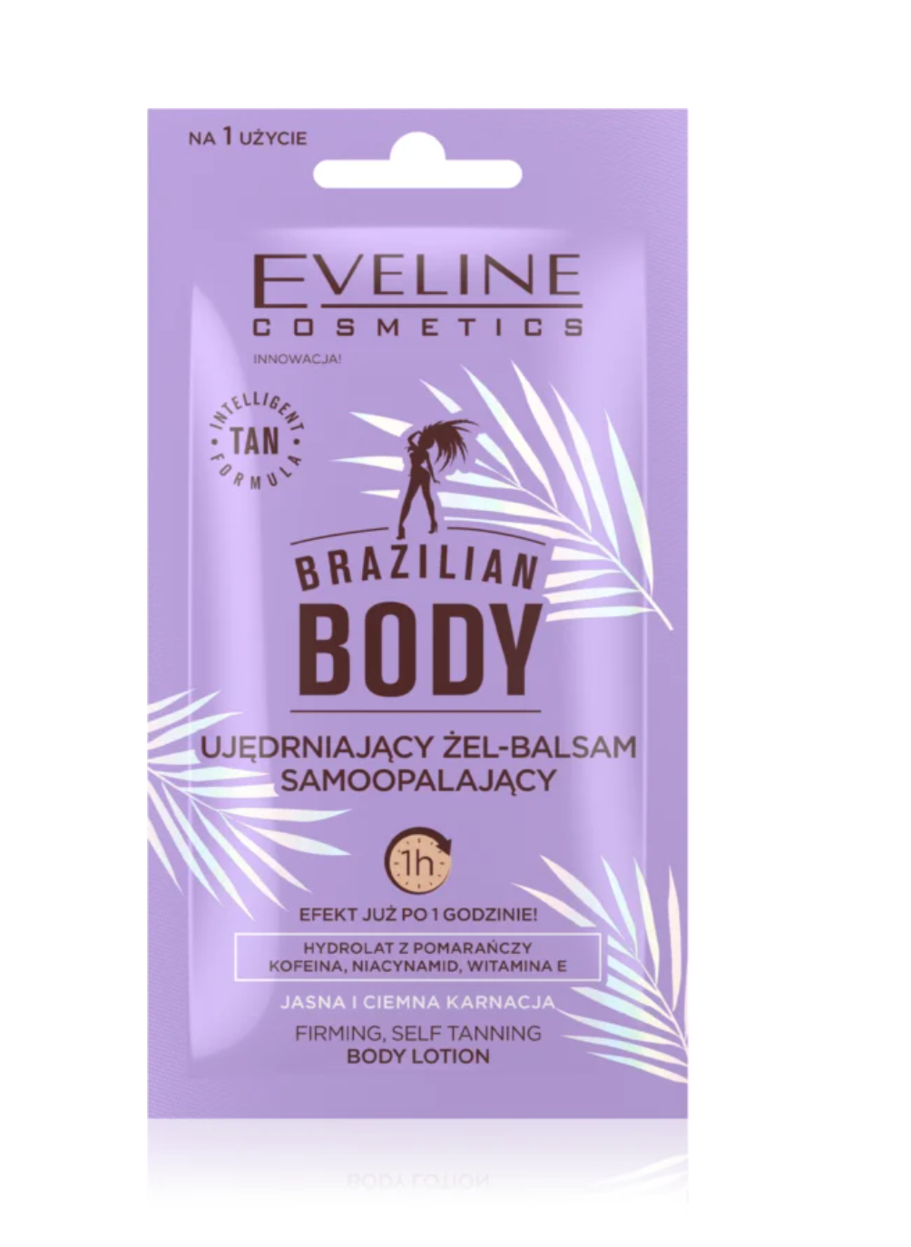 Gel autobronzant cu efect de întărire, Eveline Cosmetics Brazilian Body