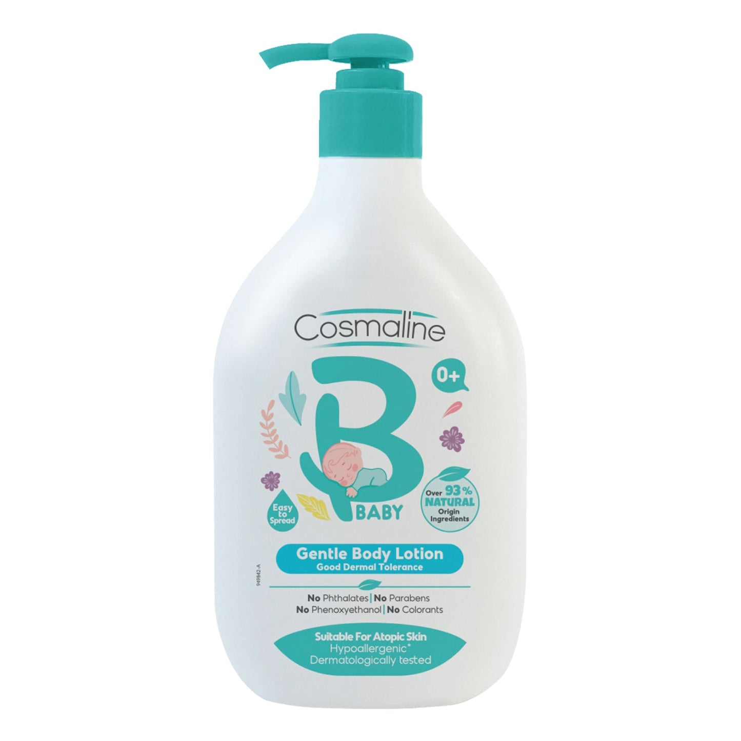 S- COSMALINE - Loción Corporal Delicada para Bebés y Niños - 450 ML