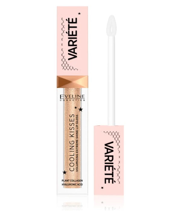 Brillo de labios hidratante con efecto refrescante, Cooling Kisses Eveline 