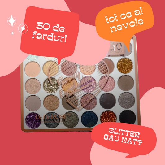 Paleta de sombras de ojos Dodo Rose 30, Beauty Eyeshadow