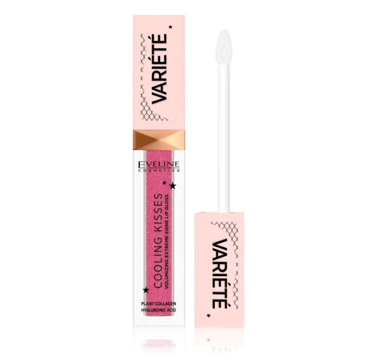 Brillo de labios hidratante con efecto refrescante, Cooling Kisses Eveline 