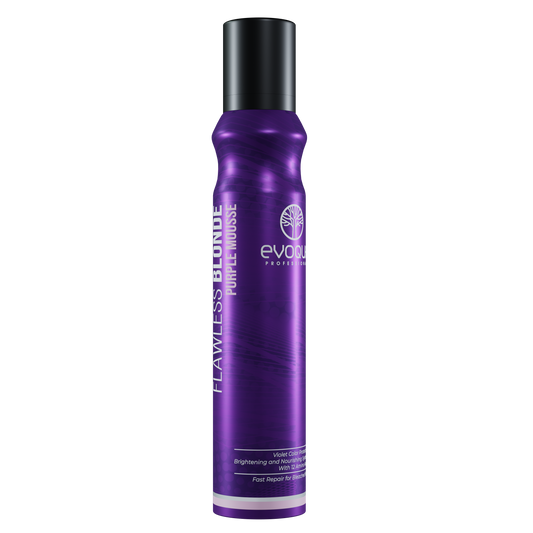 Anti-Yellow Mousse Professional , Fawless Blonde by Evoque