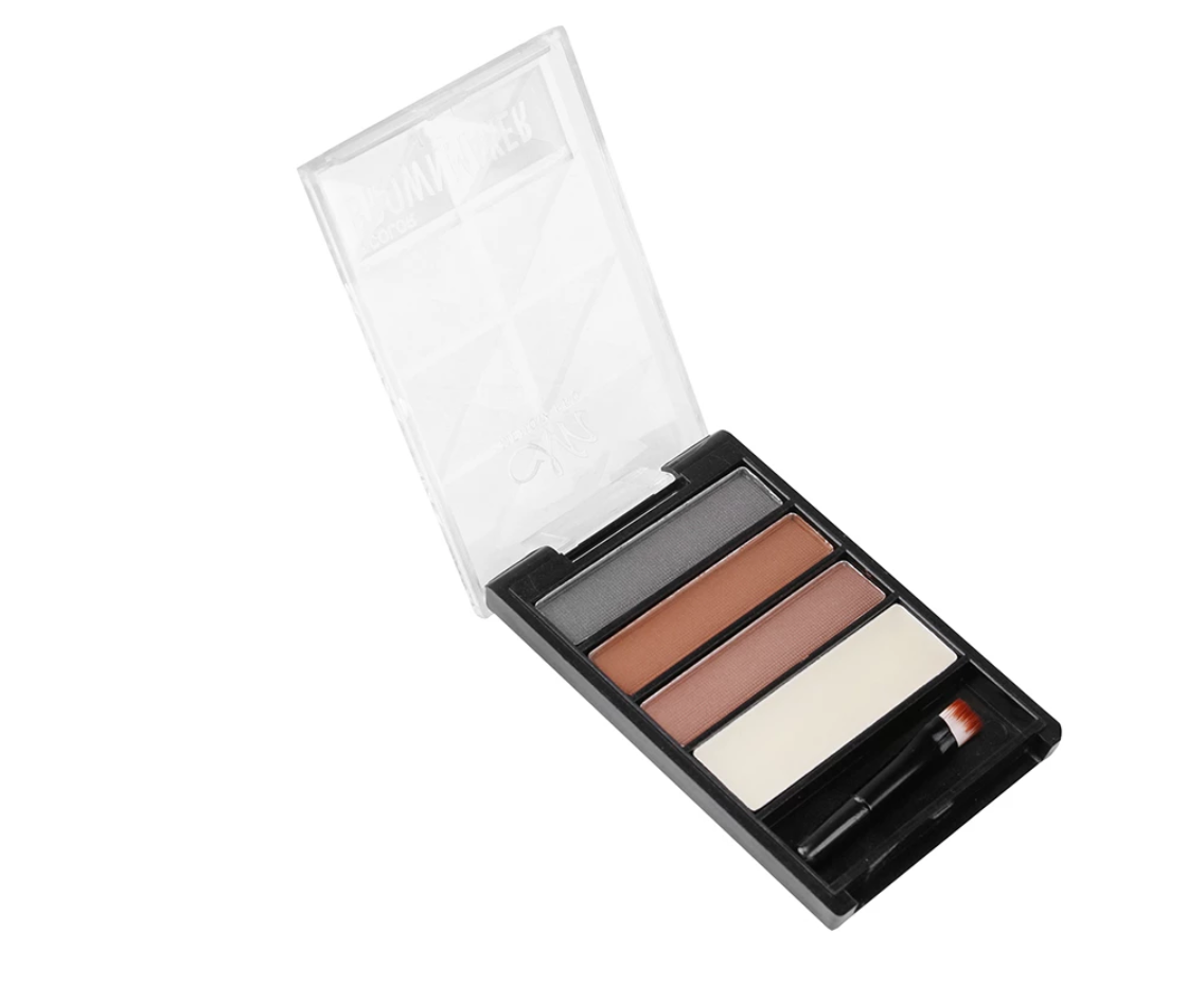 C- MeNow Browmaker - Paleta para Cejas (3 Sombras + Cera Fijadora)