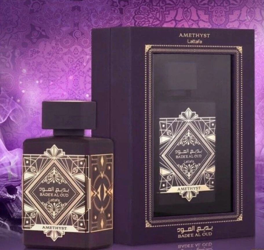 A- Badee Al Oud Eau de Parfum - Amatista, Lattafa, 100 ml