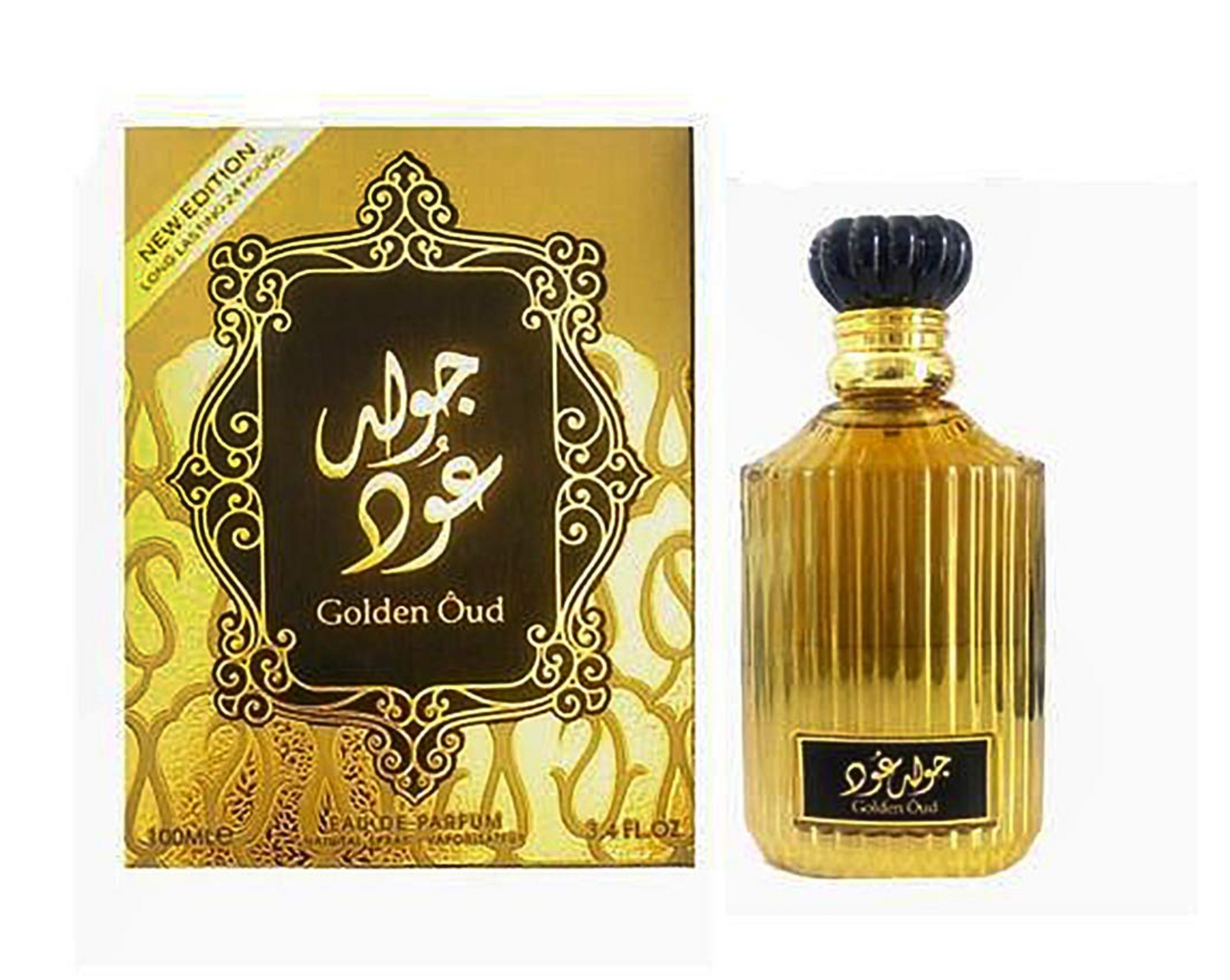 X- Eau de Parfum, Golden Oud, Lattafa, 100 ml