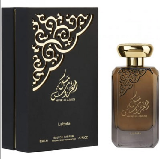 X- Eau de Parfum Musk Al Aroos, Lattafa, 80 ML