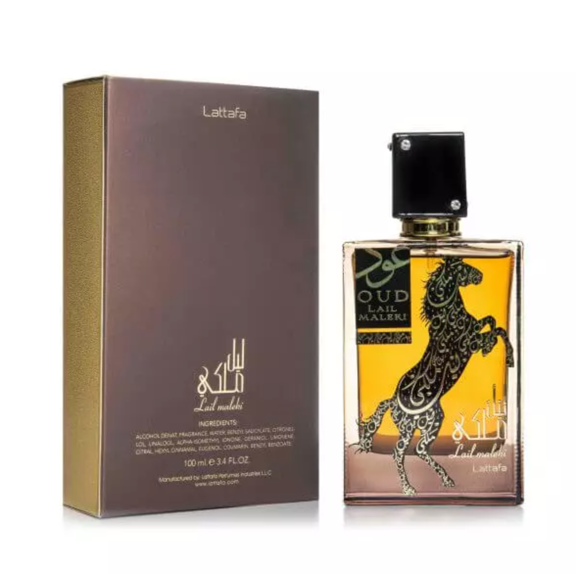 X- Oud Lail Maleki Eau de Parfum, Lattafa, 100 ML 