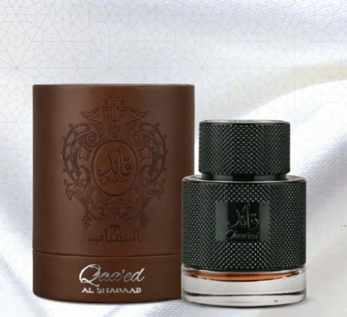 A- Apa de Parfum Qaeed Al Shabab, Lattafa, 100 ML