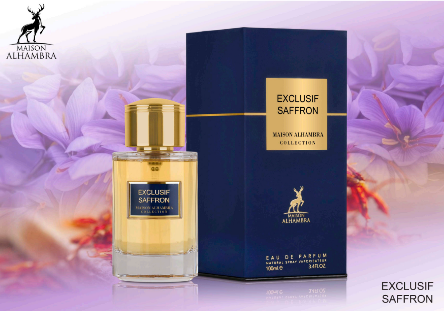 X - Eau de Parfum EXCLUSIVO AZAFRÁN, Lattafa, 100 ML