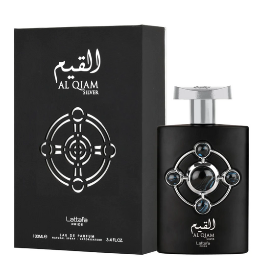 X - Al Qiam Silver Eau de Parfum, Lattafa, 100 ML