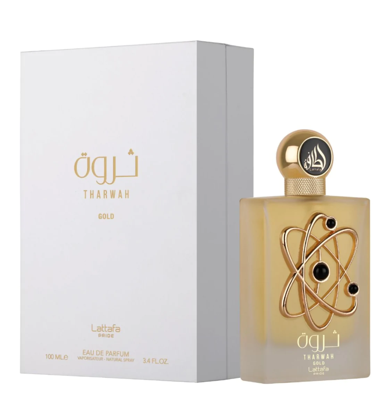 X - Apa de Parfum Tharwah Gold, Lattafa, 100 ML