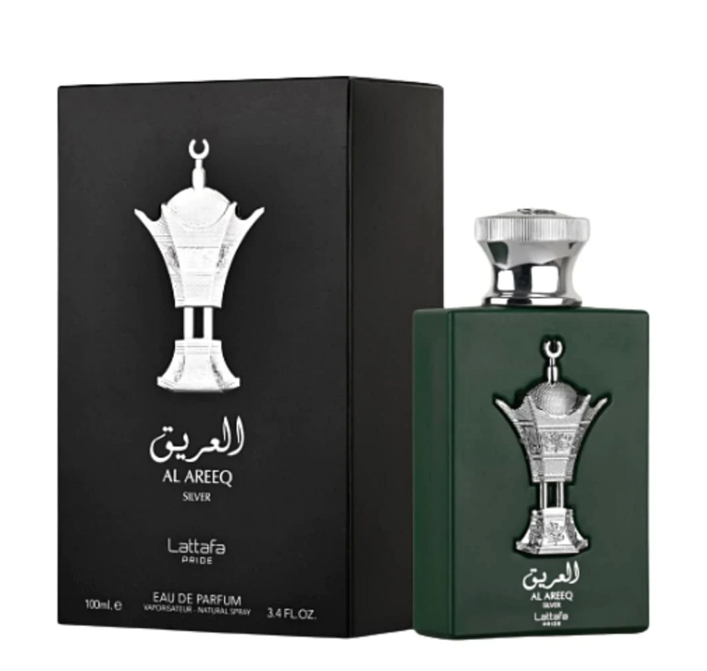 X - Al Areeq Silver Eau de Parfum, Lattafa, 100 ML