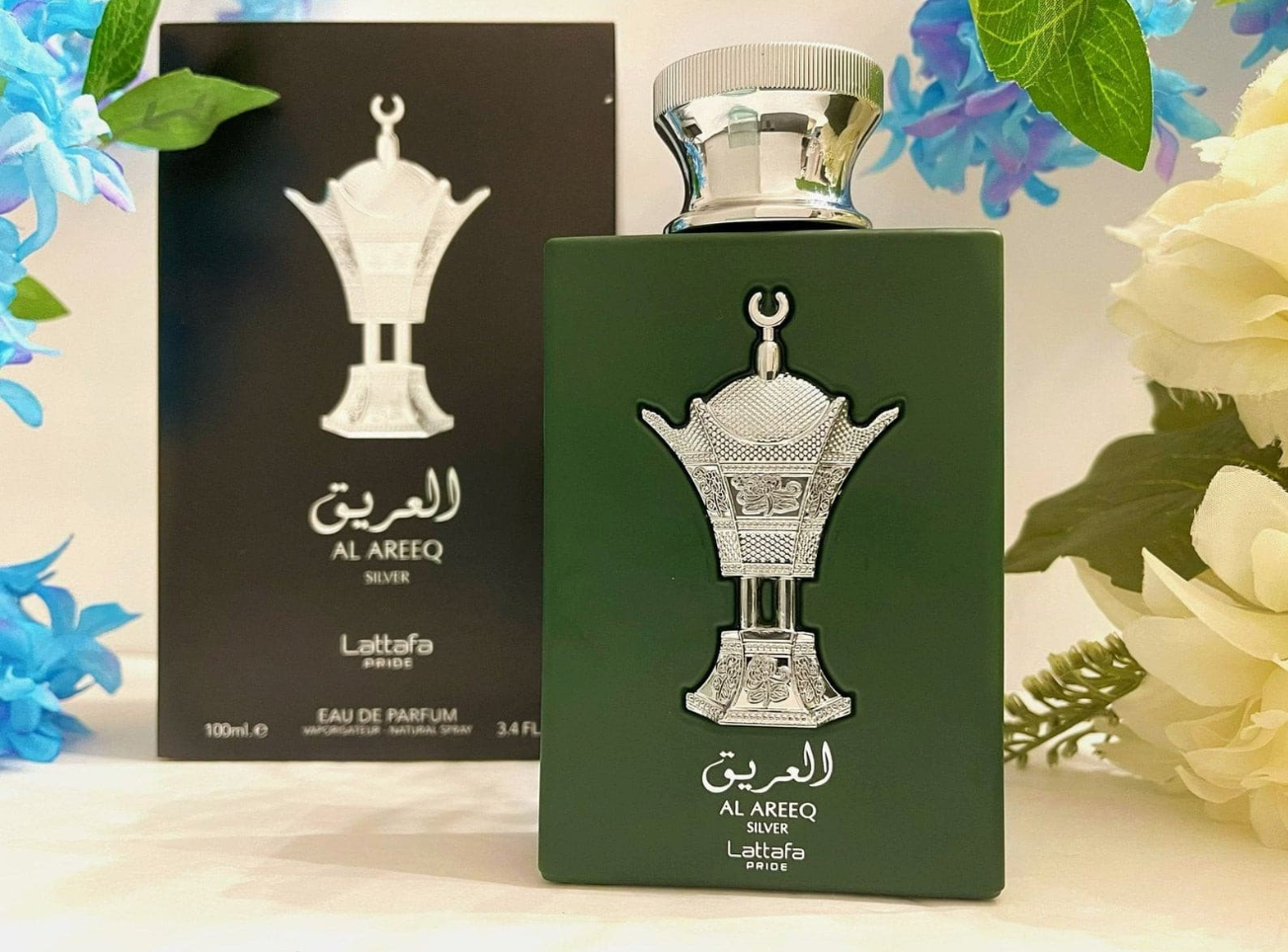 X - Apa de Parfum Al Areeq Silver, Lattafa, 100 ML