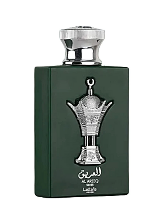 X - Al Areeq Silver Eau de Parfum, Lattafa, 100 ML