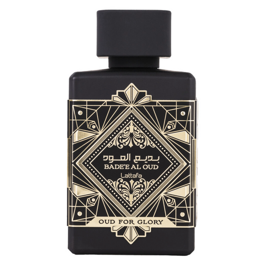 Apa de Parfum Badee Al Oud, Oud for glory, Lattafa, Bărbătesc, Apă de Parfum - 100ml