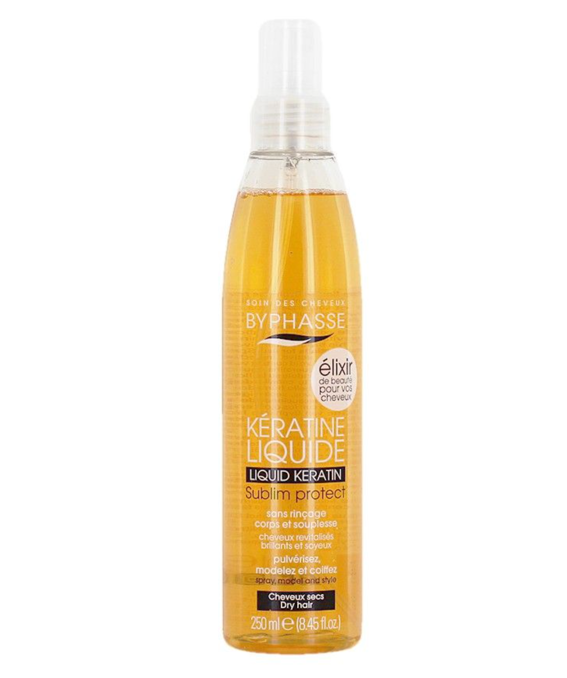 Queratina líquida para cabello seco 250 ml Sublim protect