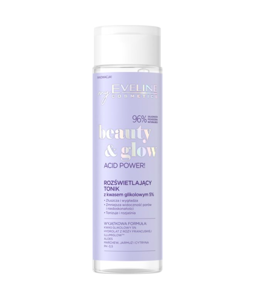 Lotiune tonica iluminatoare Glow Eveline