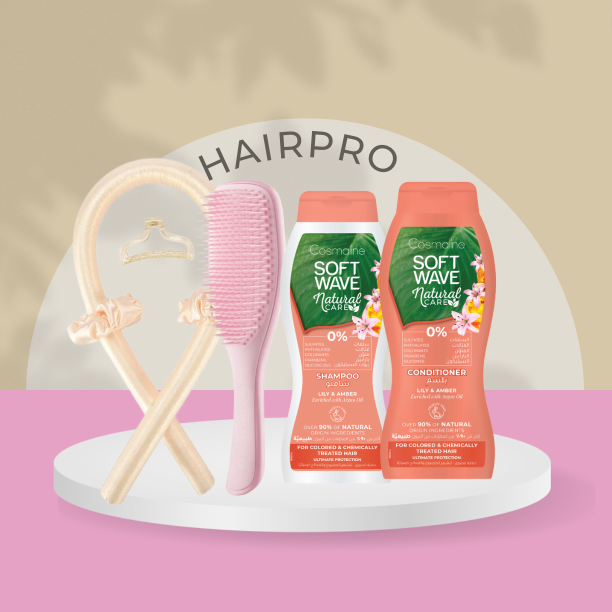 Paquete Hairpro, cabello sano!