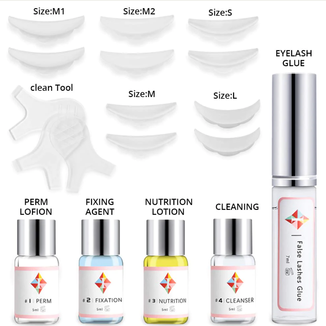 Kit de laminare gene - Lash Lift