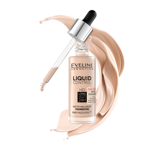 Base de maquillaje Liquid Control, Eveline