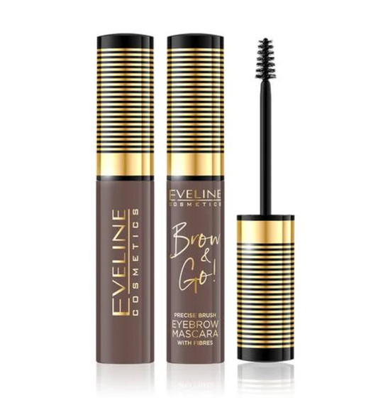 Gel fixare sprancene, Brow & Go, Eveline