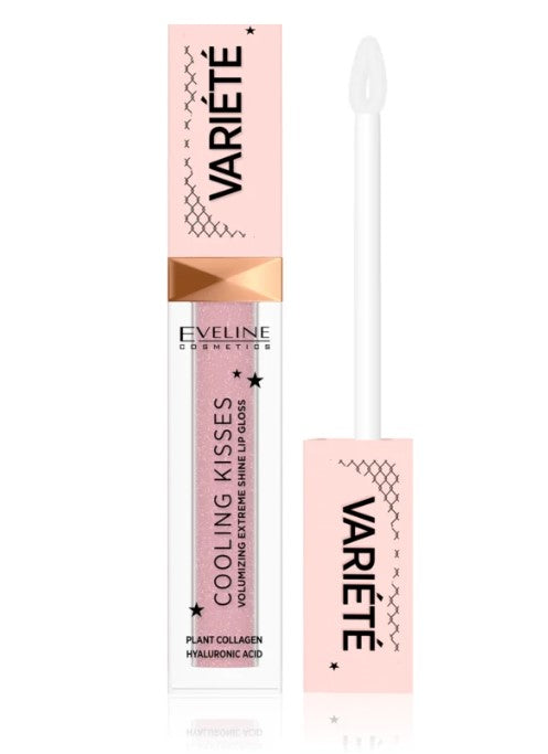Brillo de labios hidratante con efecto refrescante, Cooling Kisses Eveline 