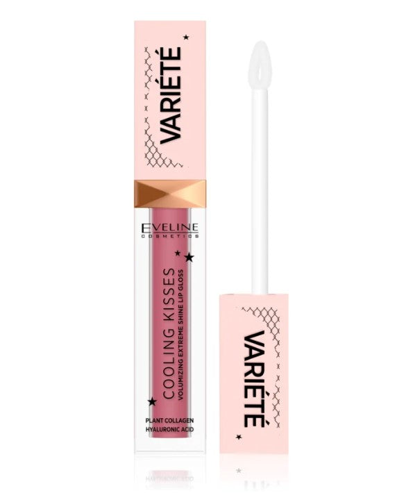 Brillo de labios hidratante con efecto refrescante, Cooling Kisses Eveline 