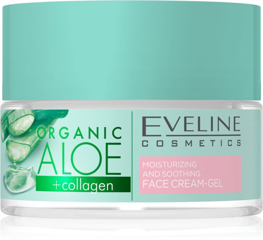 Gel-cremă aloe intens hidratant cu efect calmant, Eveline