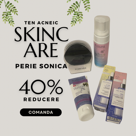 Skincare bundle pentru ten cu impetfectiuni