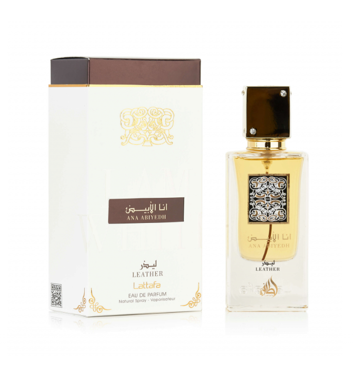 B- ANA ABIYEDH Eau de Parfum (Cuero) - Lattafa, 60ML